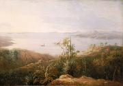 William Westall A Bay on the South Coast of New Holland Spain oil painting artist